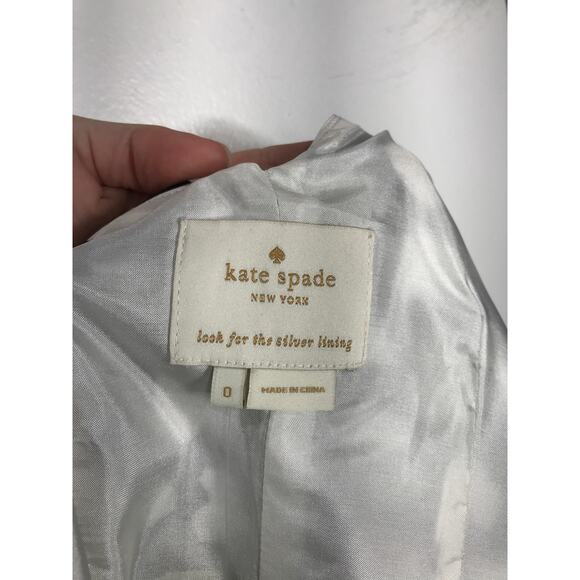 New Kate Spade Dancing Hearts Domino Short Dress Black Cream Feminine Cute Date - Picture 4 of 16